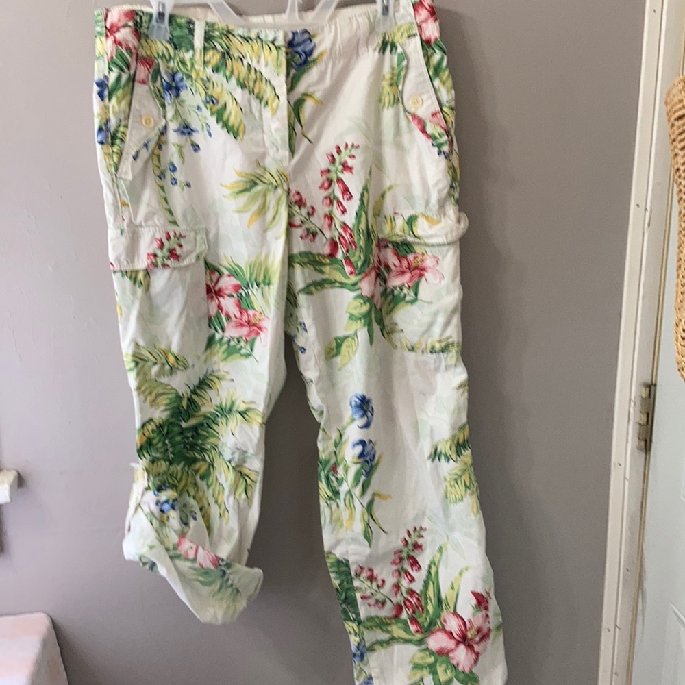 Hawaiian floral Tommy Hilfiger pants